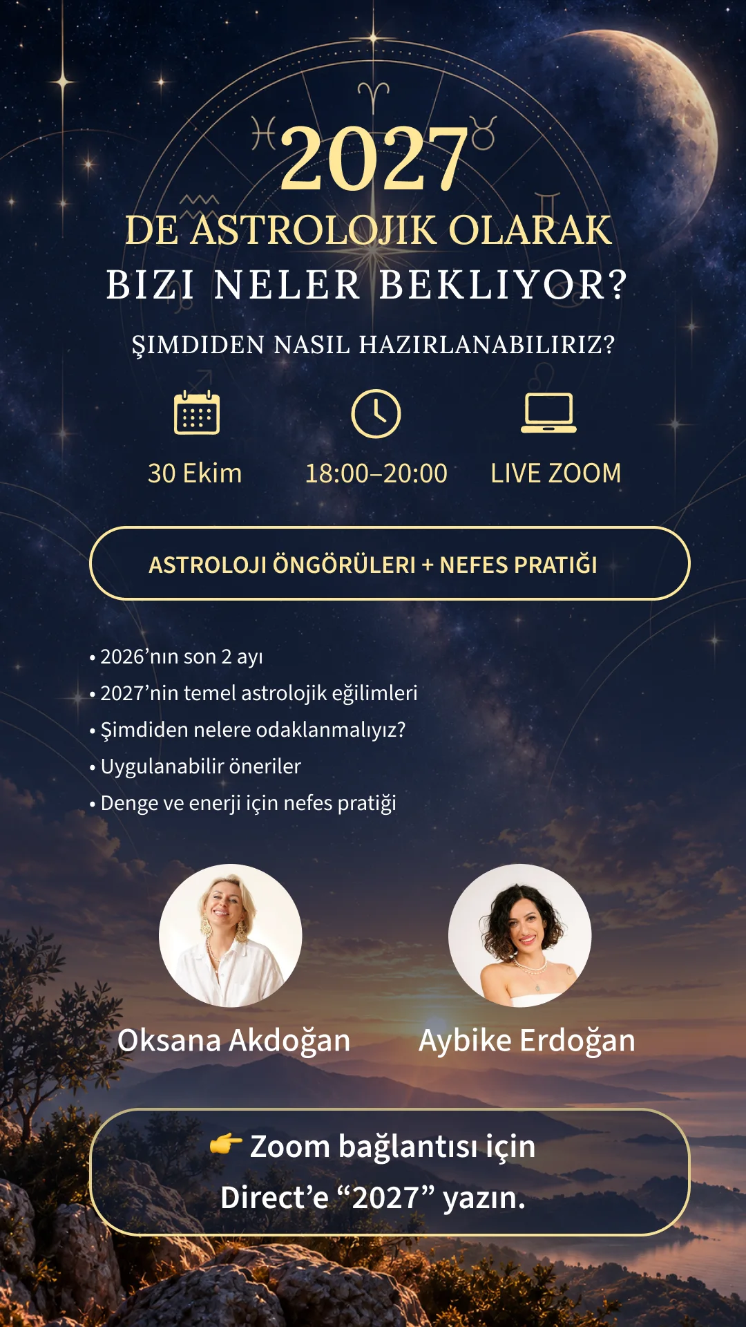 2027 Astrology event poster